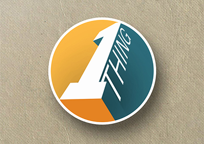 Logo for 1 Thing Sermon Series